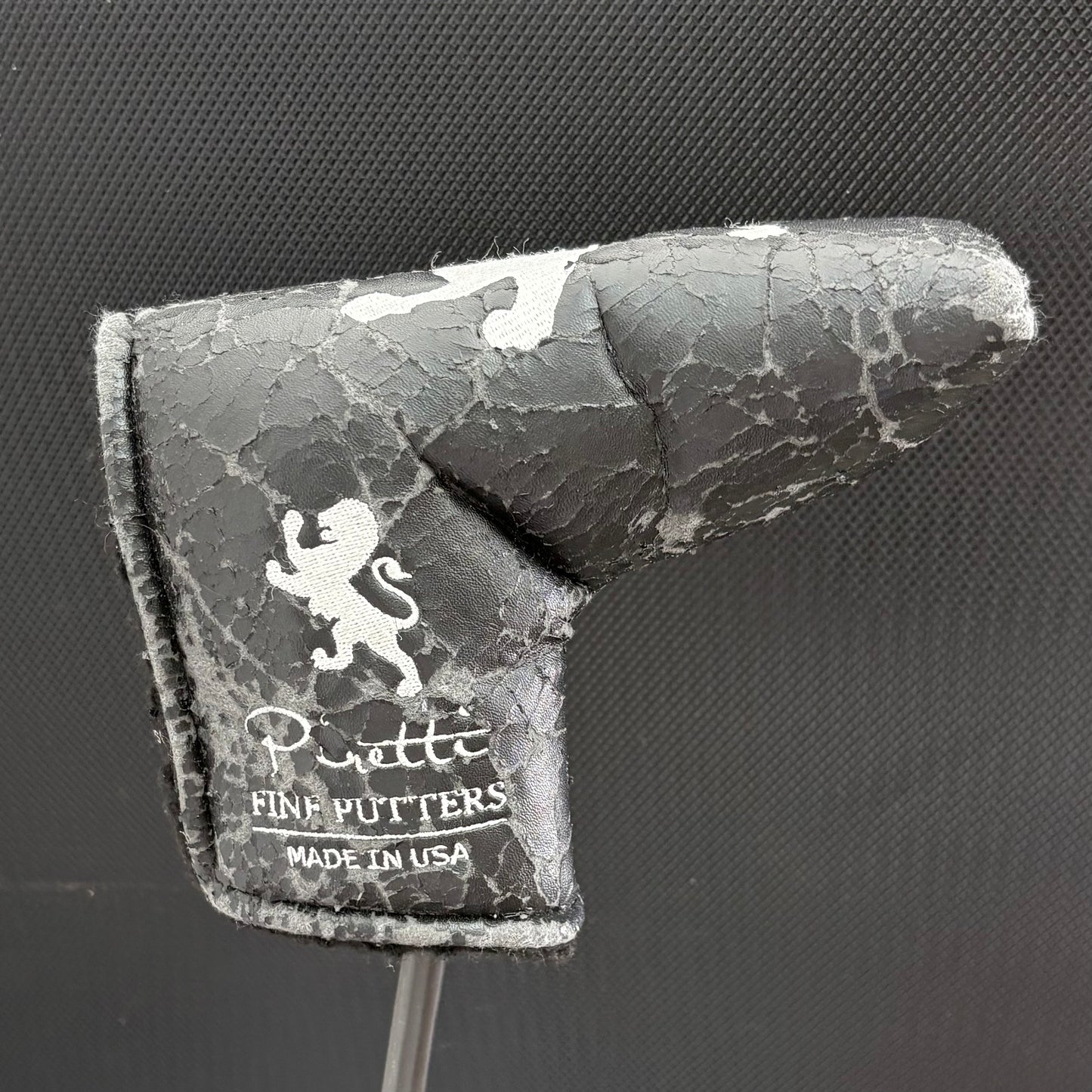 PIRETTI COTTONWOOD 2 BLACK ONYX PUTTER (34") + HEADCOVER