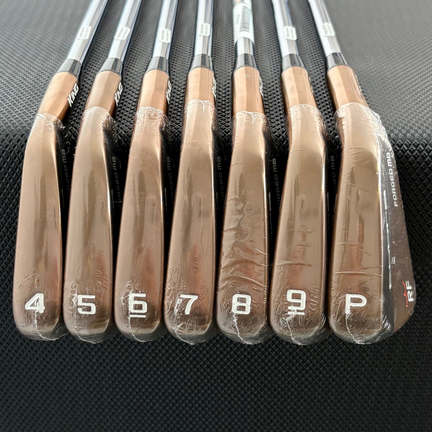NEW COBRA KING RF FORGED MB COPPER IRON SET