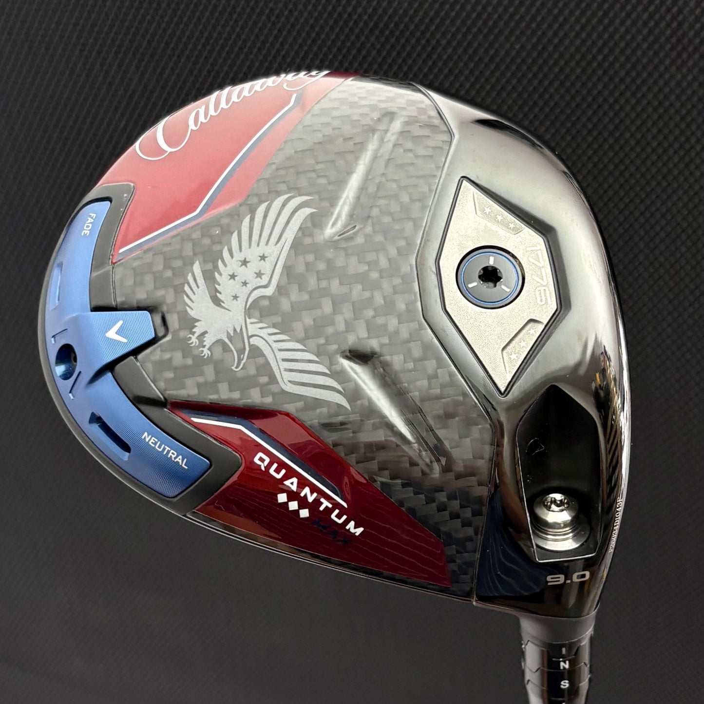CALLAWAY USA 250 QUANTUM TRIPLE DIAMOND MAX DRIVER (9 DEGREE) + HEADCOVER
