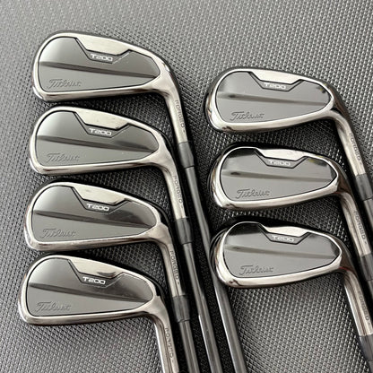 TITLEIST T200 BLACK 2021 IRON SET