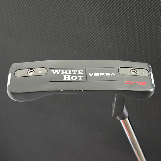 ODYSSEY WHITE HOT VERSA 1 PUTTER (34.5") + HEADCOVER
