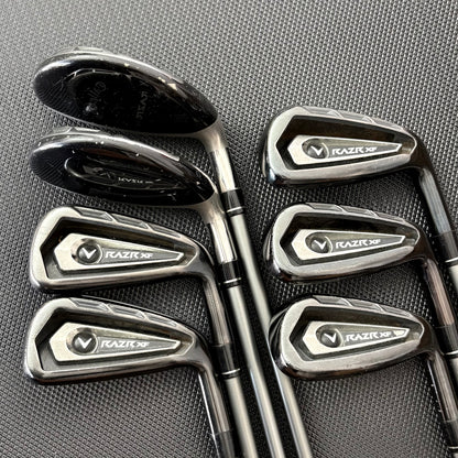 CALLAWAY RAZR XF HYBRID IRON SET