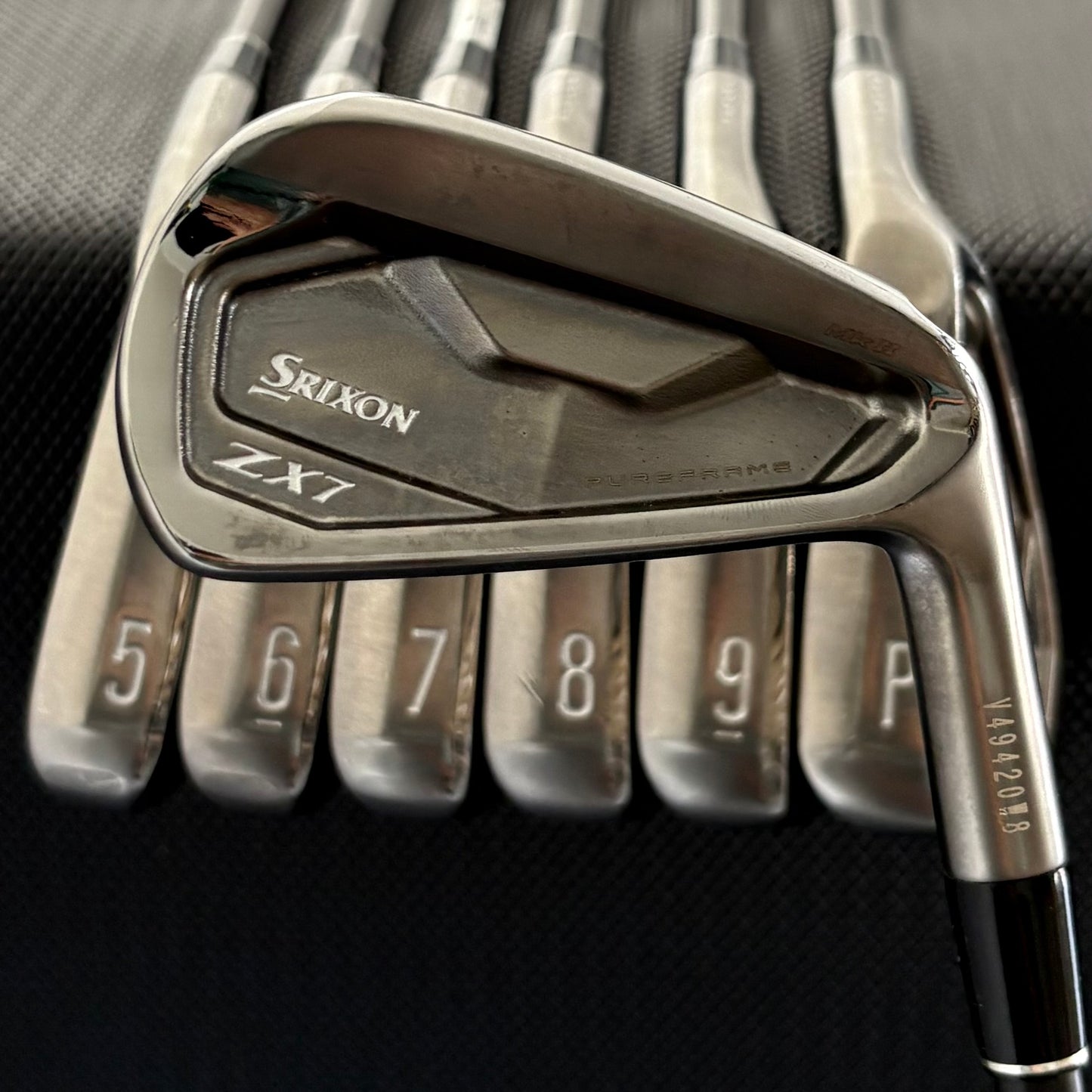 SRIXON ZX7 MKII BLACK CHROME IRON SET