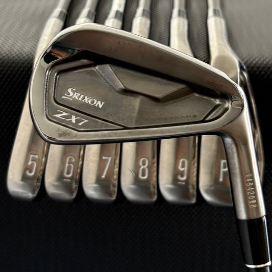 SRIXON ZX7 MKII BLACK CHROME IRON SET