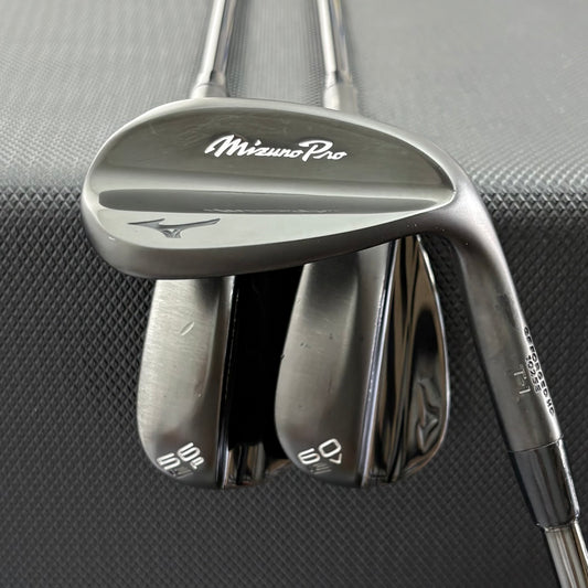 MIZUNO PRO T-1 BLACK WEDGE SET