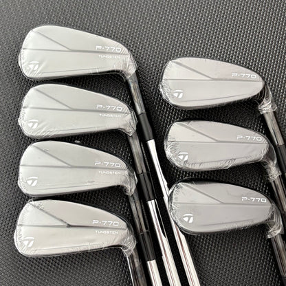 NEW TAYLORMADE P770 2023 PHANTOM BLACK IRON SET