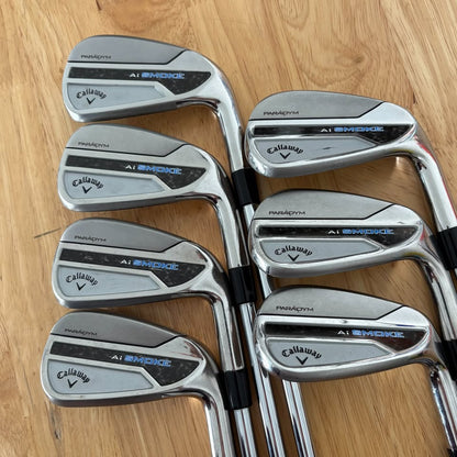 CALLAWAY PARADYM AI SMOKE IRON SET