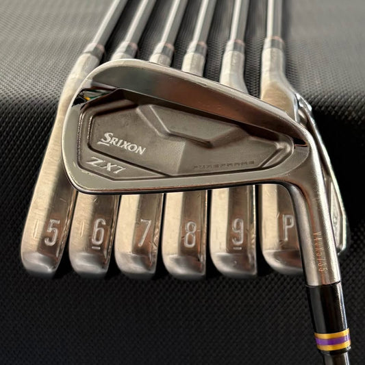 SRIXON ZX7 MKII BLACK CHROME IRON SET