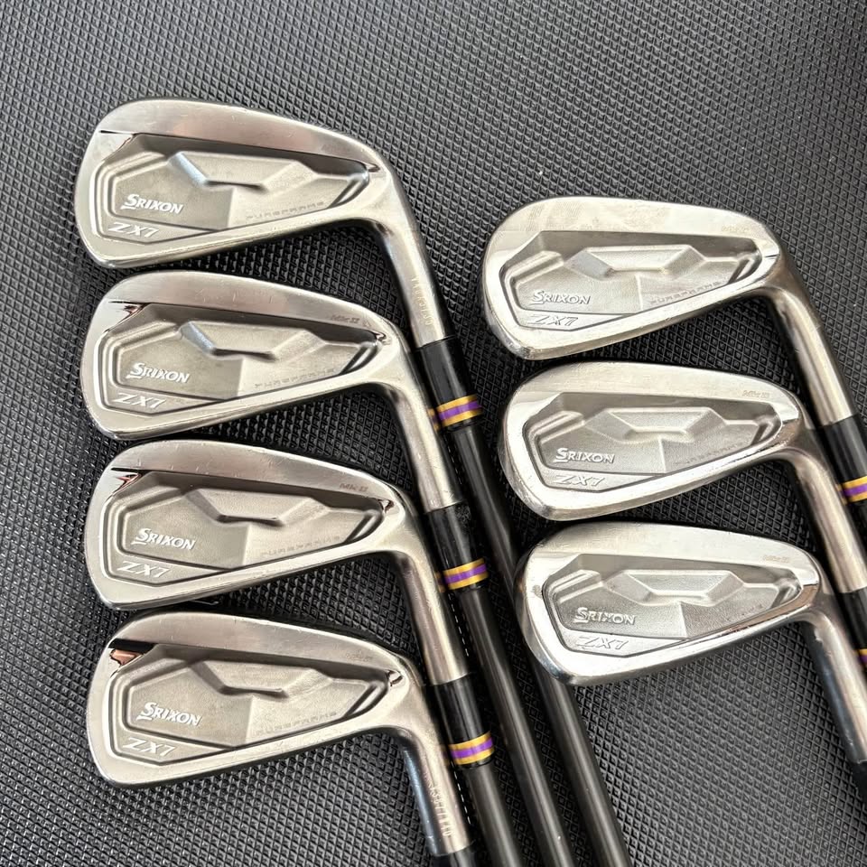 SRIXON ZX7 MKII BLACK CHROME IRON SET
