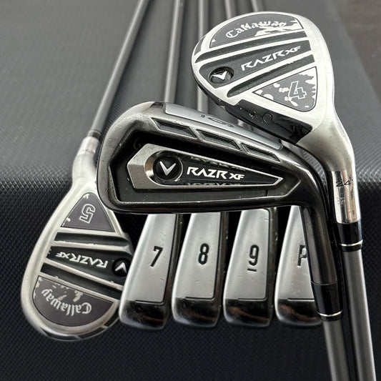 CALLAWAY RAZR XF HYBRID IRON SET