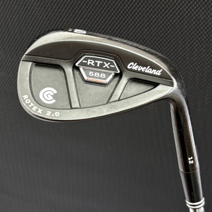 CLEVELAND 588 RTX 2.0 CB BLACK SATIN WEDGE (60 DEGREE)