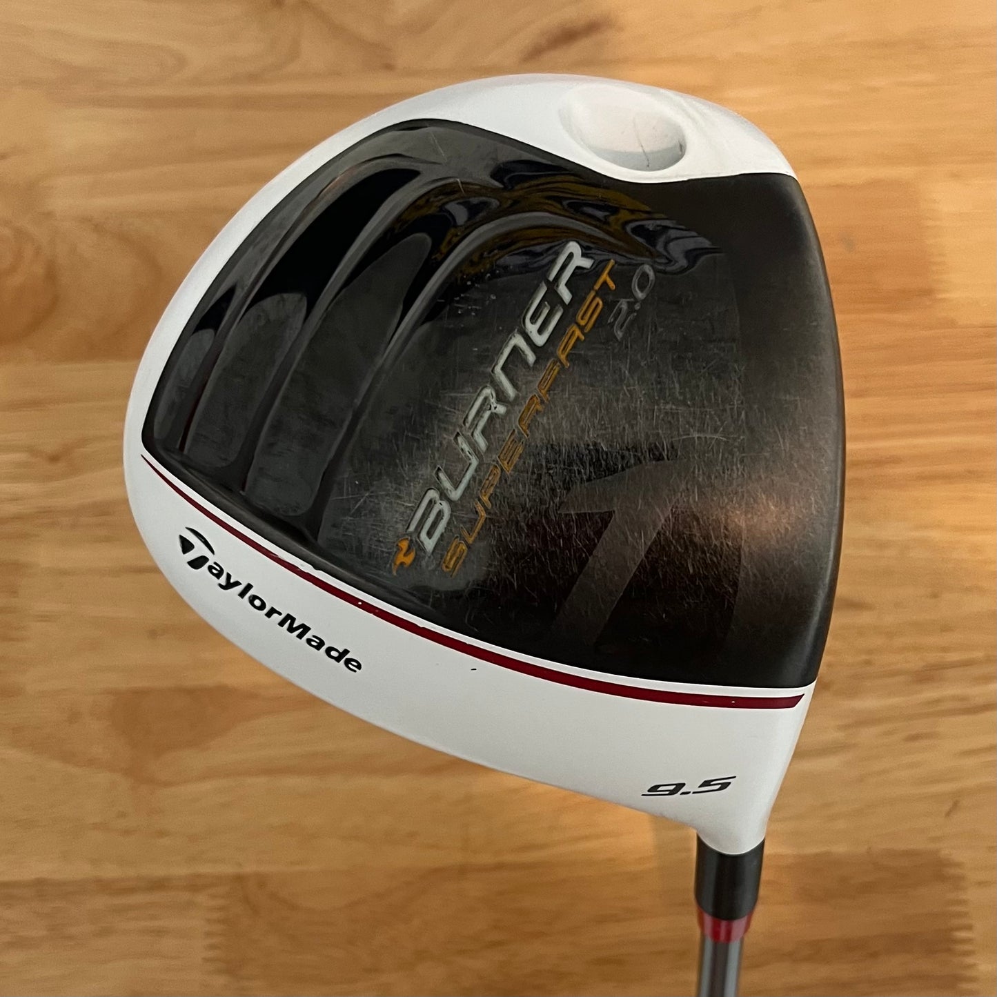 TAYLORMADE BURNER SUPERFAST 2.0 DRIVER (9.5 DEGREE) + HEADCOVER