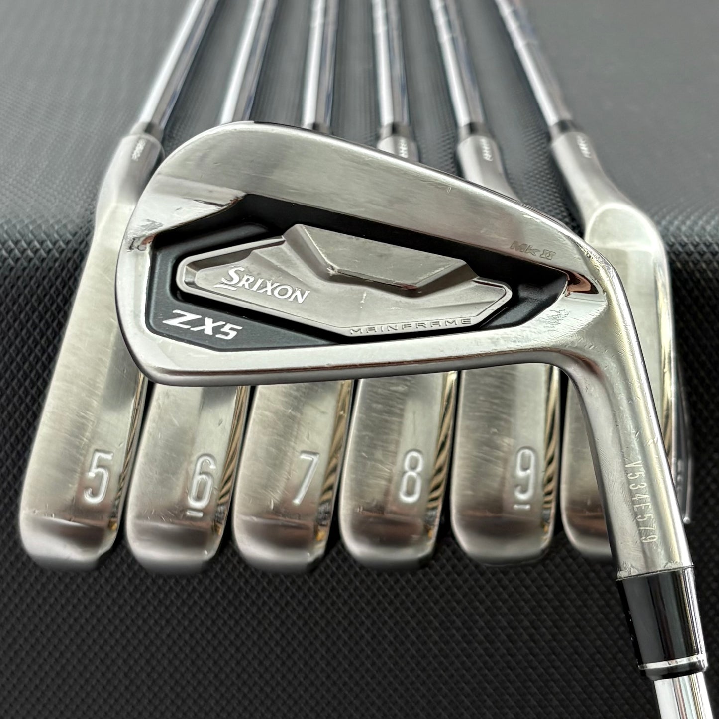 SRIXON ZX5 MKII BLACK CHROME IRON SET