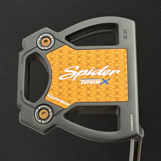 TAYLORMADE SPIDER TOUR X BLACK PUTTER (34") + HEADCOVER