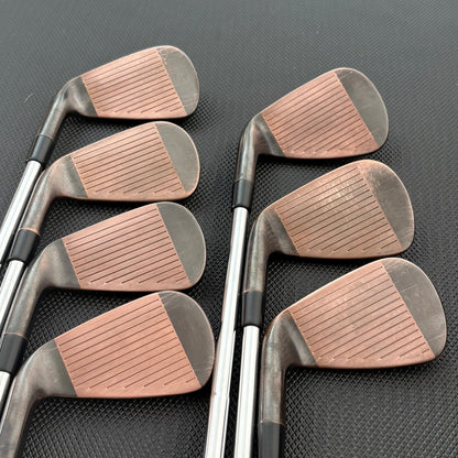 CALLAWAY APEX AI200 BRUSHED COPPER IRON SET