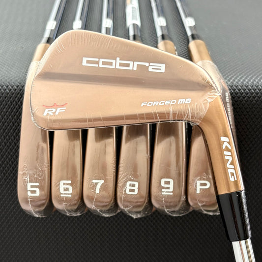 NEW COBRA KING RF FORGED MB COPPER IRON SET