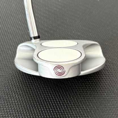 ODYSSEY WHITE HOT OG 2-BALL PUTTER (33.5") + HEADCOVER