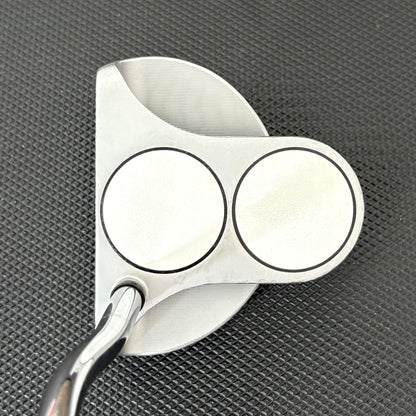 ODYSSEY WHITE HOT OG 2-BALL PUTTER (33.5") + HEADCOVER