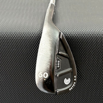 CLEVELAND 588 RTX 2.0 CB BLACK SATIN WEDGE (60 DEGREE)