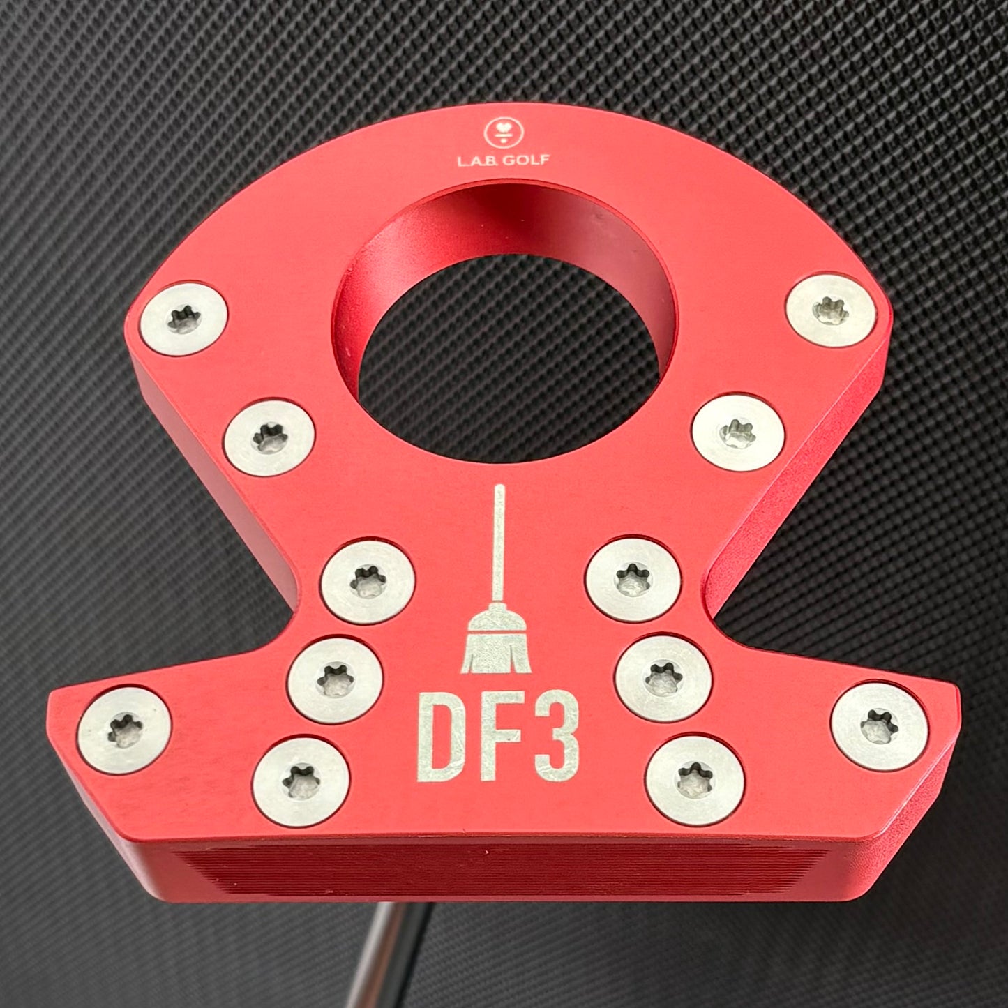 L.A.B. DF3 SWEEPER RED PUTTER (43") + HEADCOVER