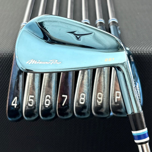 MIZUNO PRO 221 BLUE ION IRON SET