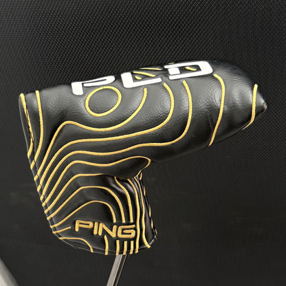 PING PLD DS72 GUNMETAL PUTTER (35”) + HEADCOVER