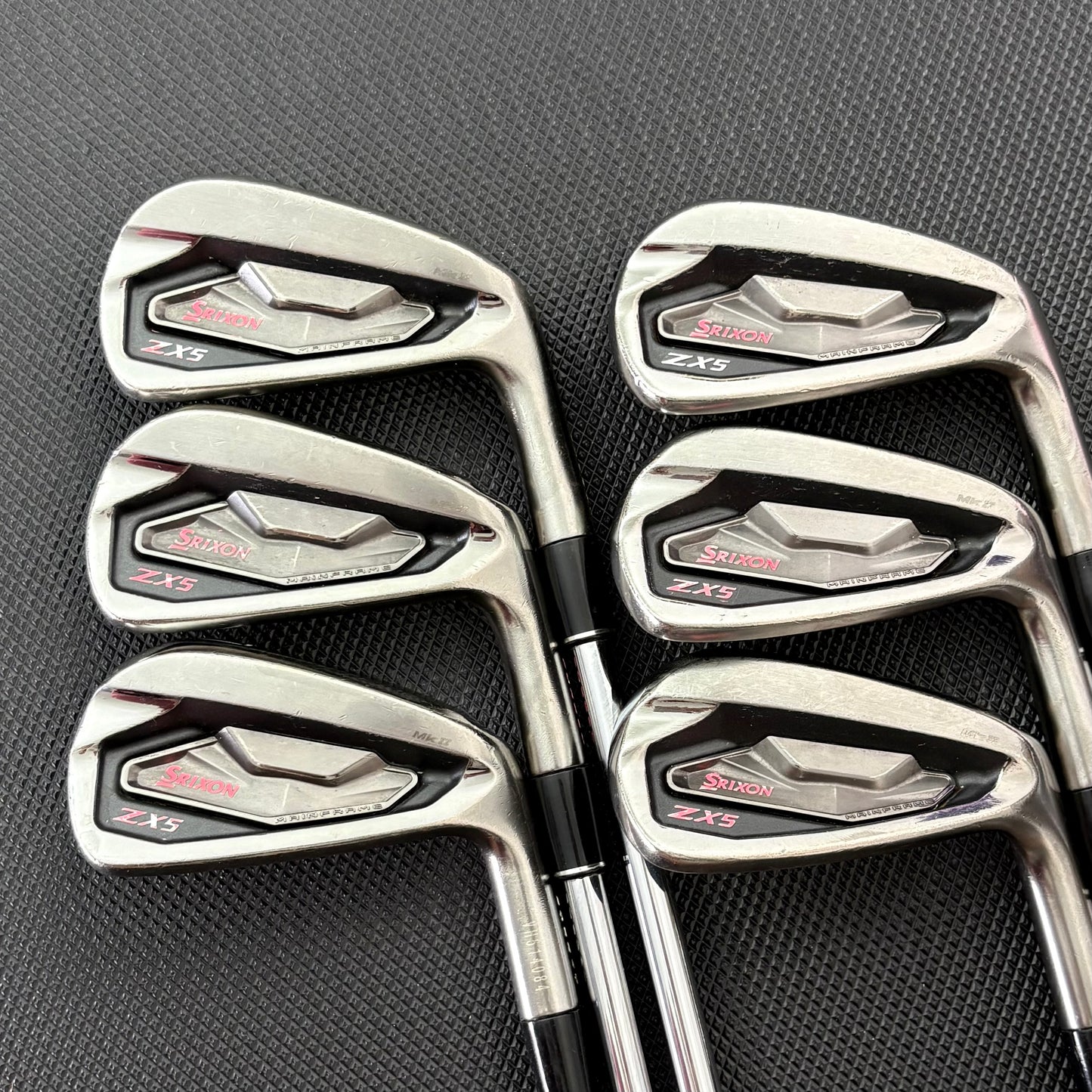 SRIXON ZX5 MKII BLACK CHROME IRON SET