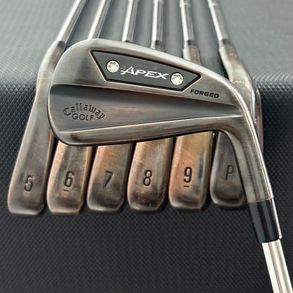CALLAWAY APEX AI200 BRUSHED COPPER IRON SET
