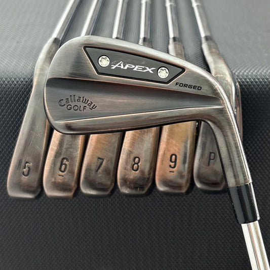 CALLAWAY APEX AI200 BRUSHED COPPER IRON SET