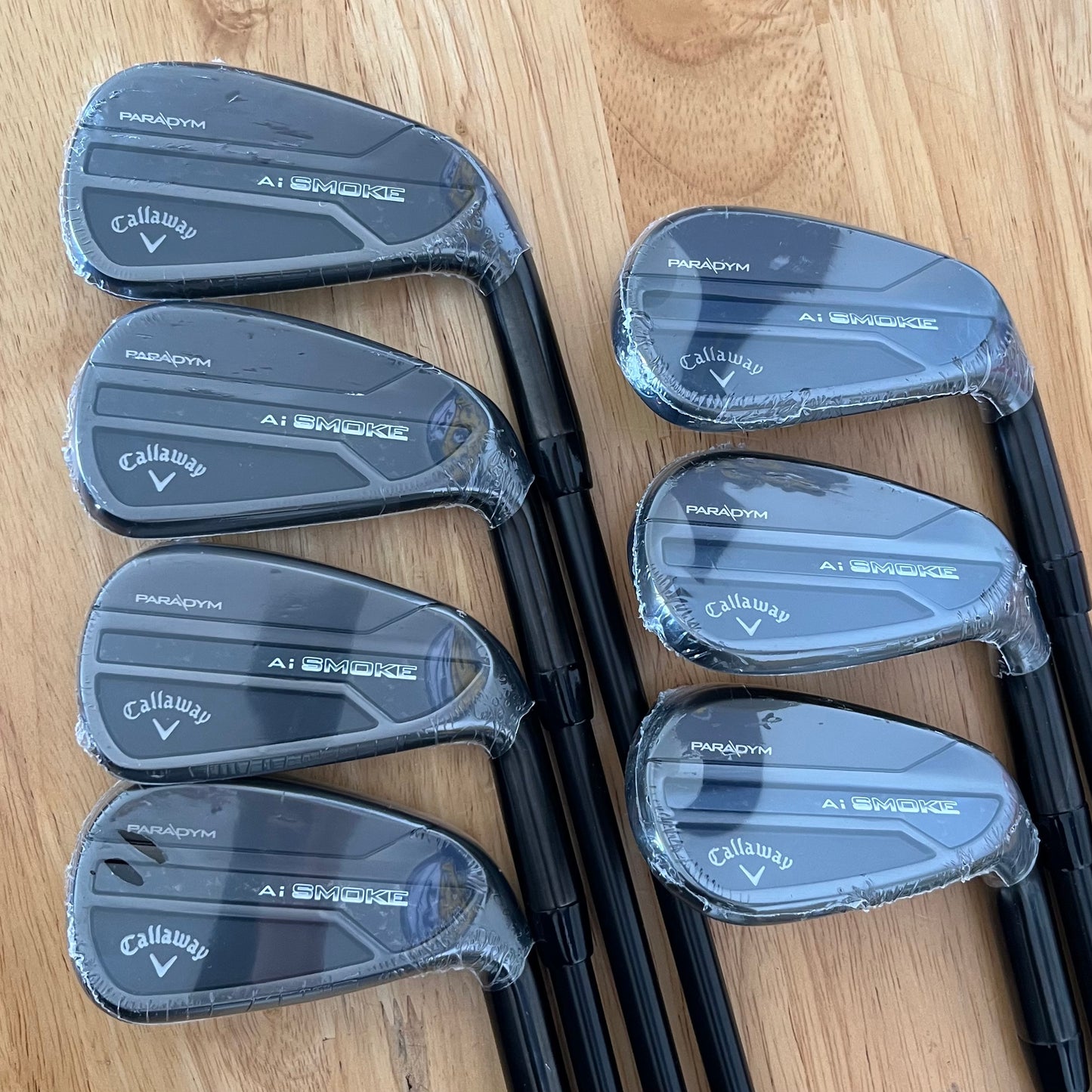 NEW CALLAWAY PARADYM AI SMOKE BLACK IRON SET