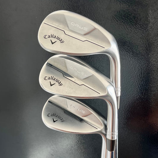 CALLAWAY OPUS WEDGE SET (50,54,58 DEGREES)