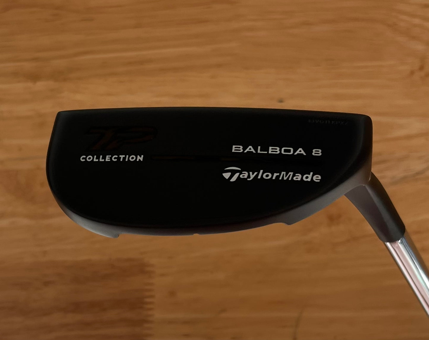 NEW TAYLORMADE TP BLACK BALBOA 8 PUTTER (35") + HEADCOVER