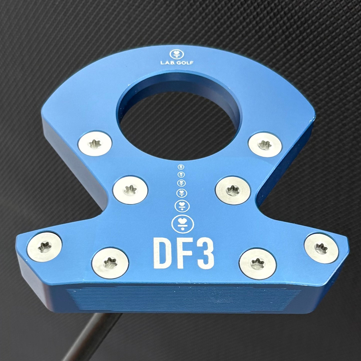 L.A.B. DF3 BLUE PUTTER (35") + HEADCOVER