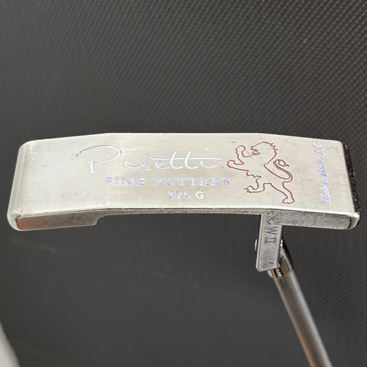 PIRETTI COTTONWOOD 2 BLACK ONYX PUTTER (34") + HEADCOVER