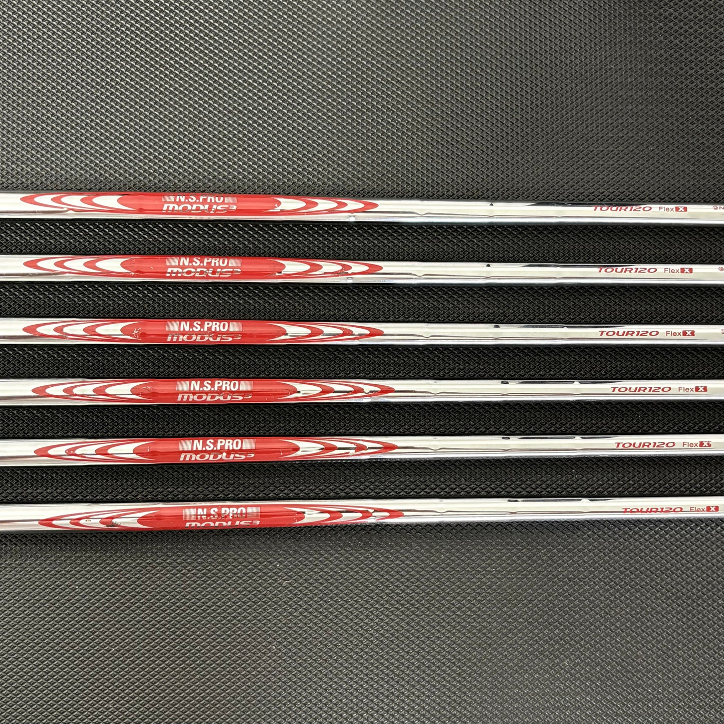 NIPPON NS PRO MODUS3 TOUR 120G X-STIFF IRON SHAFTS .355