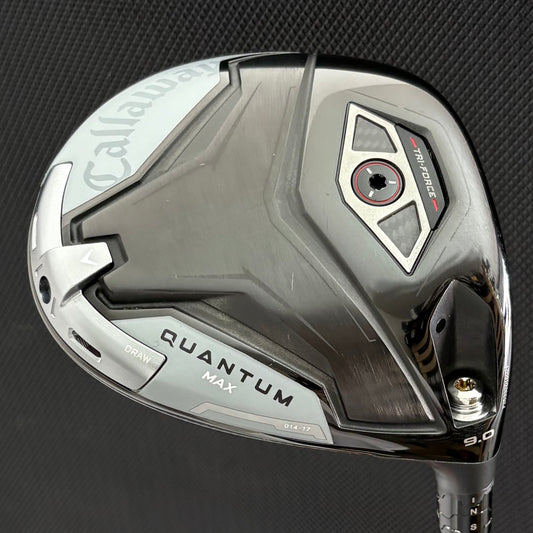 CALLAWAY QUANTUM MAX DRIVER (9 DEGREE) + HEADCOVER