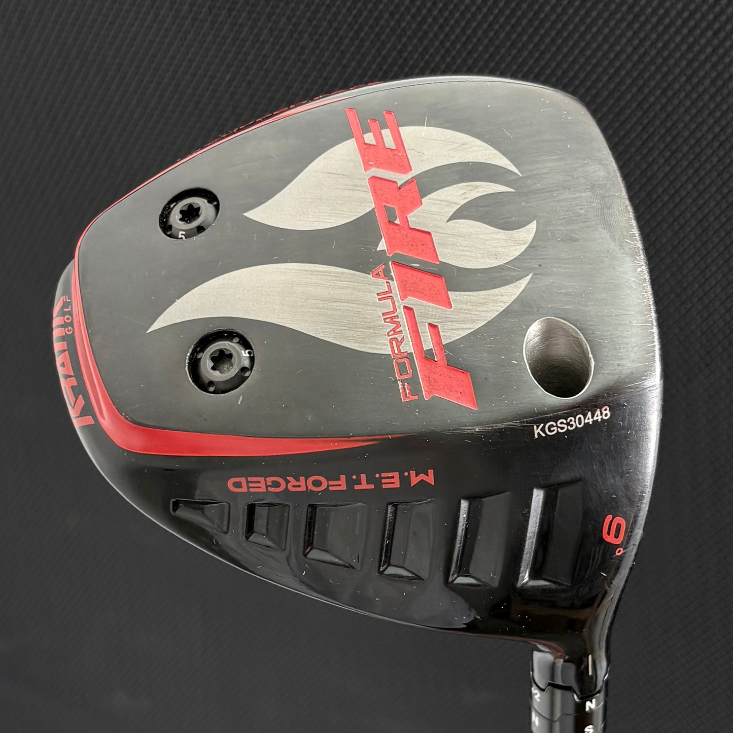 KRANK FORMULA FIRE XX DRIVER (9 DEGREE) (HEAD ONLY) + HEADCOVER