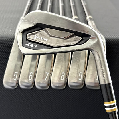 SRIXON ZX5 MKII BLACK CHROME IRON SET