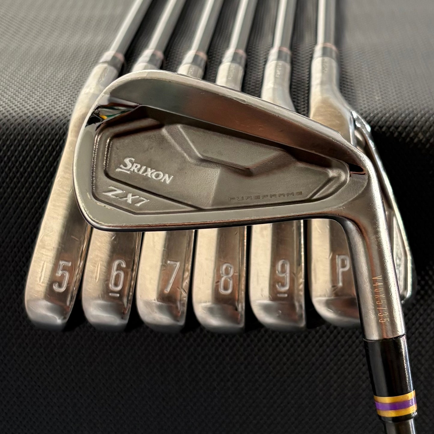 SRIXON ZX7 MKII BLACK CHROME IRON SET