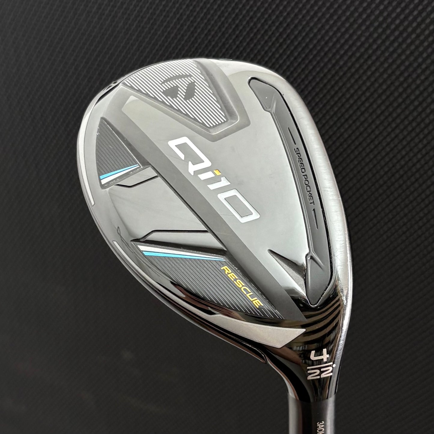 TAYLORMADE QI10 4 HYBRID (22 DEGREE) + HEADCOVER
