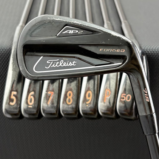 TITLEIST 718 AP2 BLACK IRON SET
