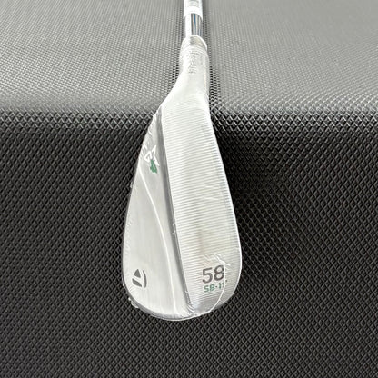 NEW LH TAYLORMADE MILLED GRIND 4 CHROME WEDGE (58 DEGREE)