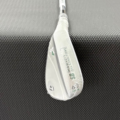 NEW LH TAYLORMADE MILLED GRIND 4 CHROME WEDGE (60 DEGREE)