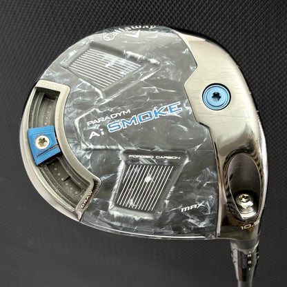 CALLAWAY PARADYM AI SMOKE TRIPLE DIAMOND MAX DRIVER (10.5 DEGREE) + HEADCOVER
