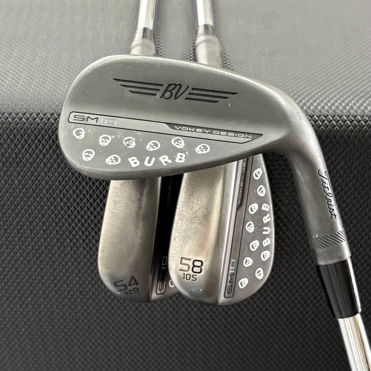 TITLEIST VOKEY SM10 JET BLACK CUSTOM WEDGE SET