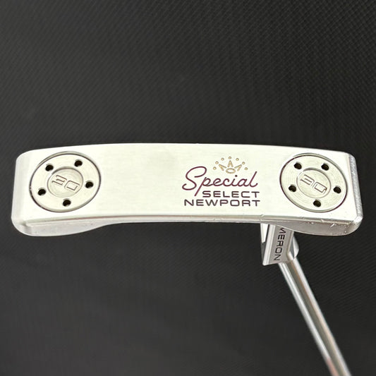 SCOTTY CAMERON SPECIAL SELECT NEWPORT PUTTER (34”) + HEADCOVER