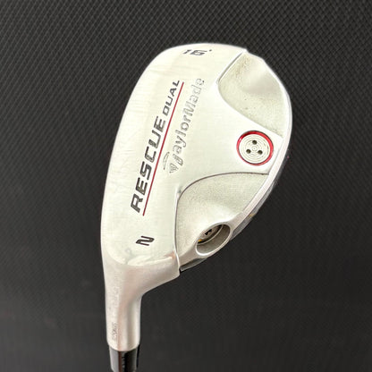 LH TAYLORMADE RESCUE DUAL 2 HYBRID (16 DEGREE) + HEADCOVER