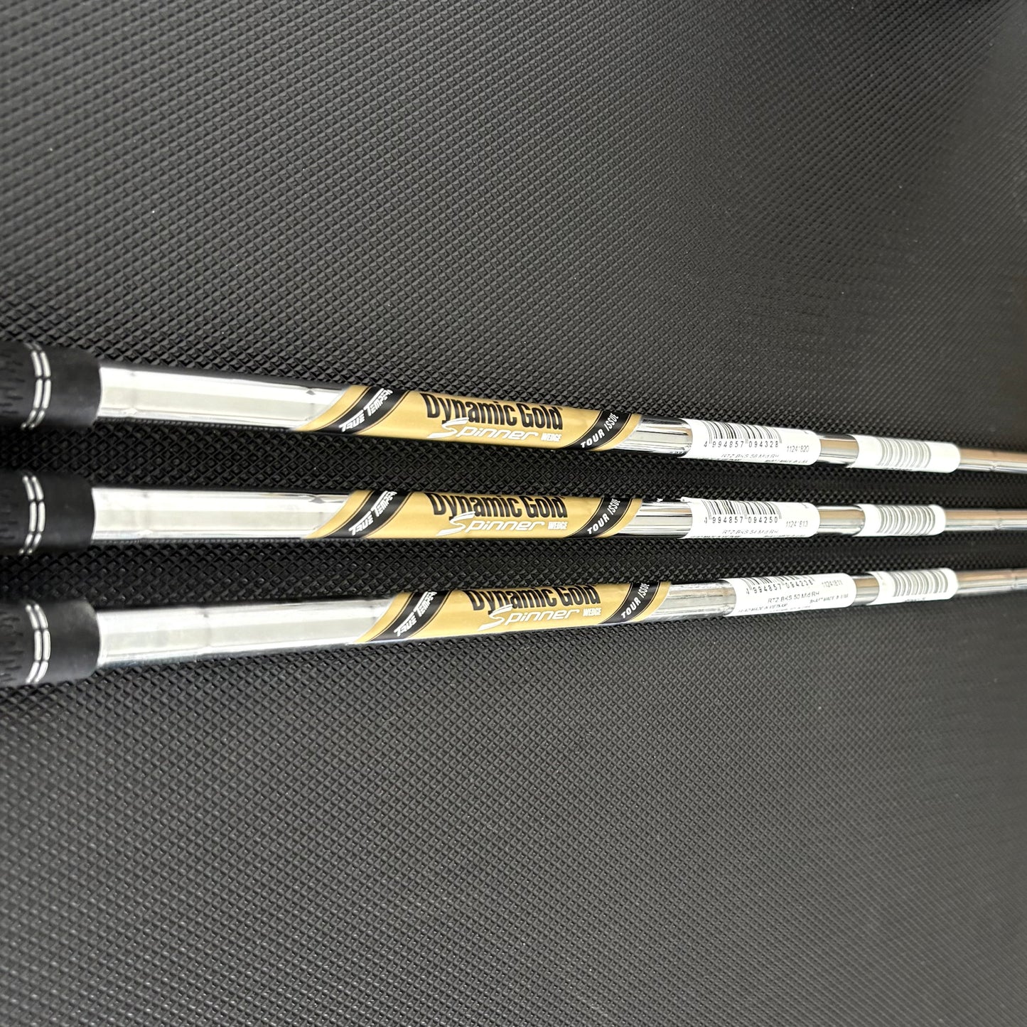 NEW CLEVELAND RTZ BLACK SATIN WEDGE SET
