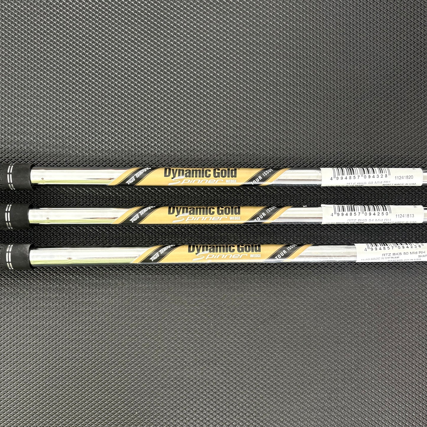 NEW CLEVELAND RTZ BLACK SATIN WEDGE SET