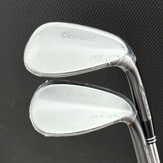 NEW CLEVELAND RTZ 2 BLACK SATIN WEDGE SET